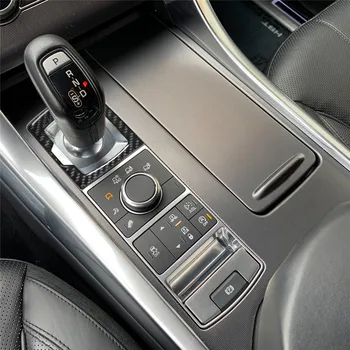 Автомобилни стикери за Land Rover или Range Rover Sport 2014-201 корнизи за интериора, изработени от въглеродни влакна, декоративни аксесоари в ивицата