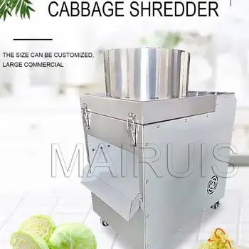 Автоматична машина за мелене на зеленчуци, зеле, слайсер, машина за нарязване на салата-латука за салата