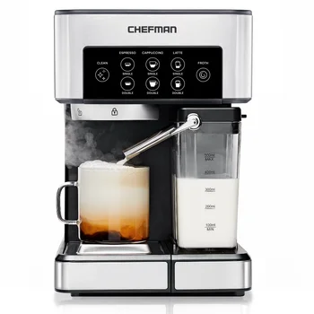 Кафемашина Barista Pro обем 1,8 л за приготвяне на еспресо, машини за кафе от неръждаема стомана