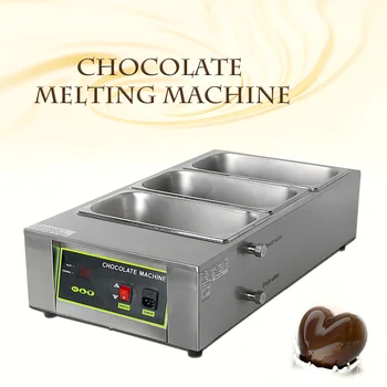 Температурата на Подгряващата Пещи с Голям Капацитет машини за топене на шоколад с Решетъчен Цифров дисплей GZZT 3/5/6 Регулира температура от 0 ~80 ℃