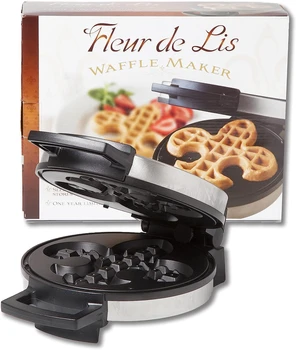 Белгийската вафельница De Lis | Вафельница с незалепващо покритие | идеален за приготвяне на палачинките, безглутенови или палео-палачинки и вафли