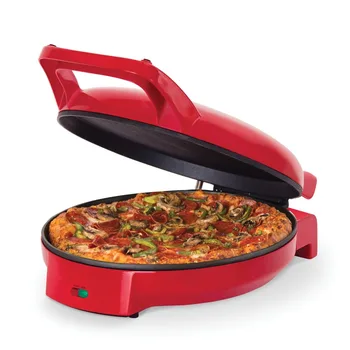 Устройство за готвене на пица и тиган 12 см, 12 см, червена