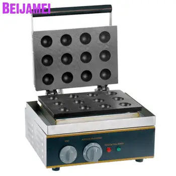 Обзавеждане за закуски BEIJAMEI електрическа машина за печене на сладкиши с 12 мрежи търговска машина за производство на кръгли торти с хрупкави вафли цена