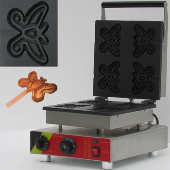 Вафельница с пеперуда, търговски автоматична хлебопечка, оборудване за приготвяне на кифли, закуски, кухненски инструменти