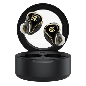 KZ SK10 PRO TWS Bluetooth-Съвместими Слушалки Безжични Слушалки с СенсорнымУправлением Hi-Fi Стерео Бас Спортни Слушалки Слот за Слушалки
