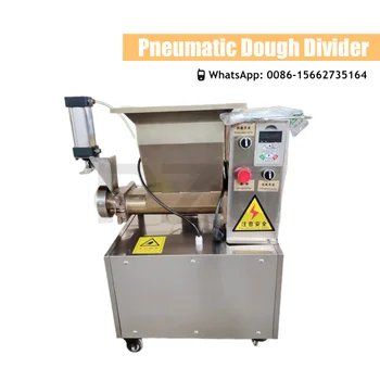 Автоматична пневматична машина за приготвяне на кръг тесто, тестоделитель, машина за печене на хляб, тестоделитель кръгла форма с прес-форма