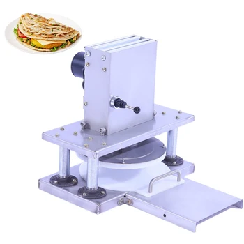 Електрическа машина за пресоване на питки, машина за пресоване на тортата за пица, машина за фрезоване на tortillas брашно