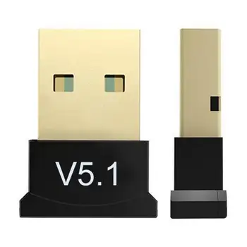USB адаптер Син Зъб 5.1 Предавател, Приемник, аудио конвертор Син Зъб Безжичен USB адаптер за вашия компютър PC, лаптоп