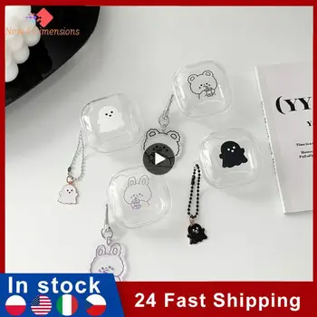 Лек дизайн, калъф за безжични слушалки, трайни материали, малък размер, cartoony набор от слушалки, удобен за носене калъф за слушалки