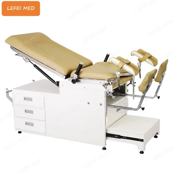 LF3225 наблюдателната легло Риттера, ръчно гинекологическая легло, средно нащрек маса Риттера, коляното