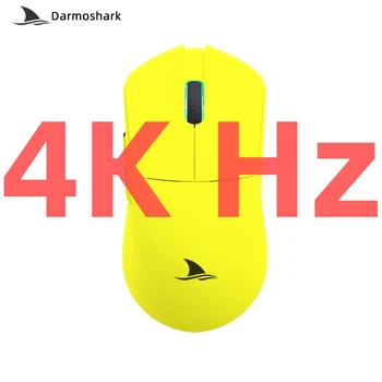Motospeed Darmoshark M3 4K Hz Gamer Tri Mode Bluetooth Безжична Детска Мишката PAM3395 Оптичен Сензор Nordic 52840 За Преносими КОМПЮТРИ