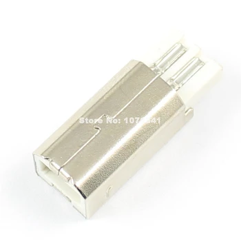 20pcs штекерный USB конектор Тип B за 