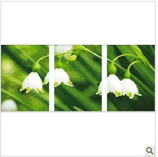 Бродерия Бродерия бод от най-високо качество Комплекти Безплатна доставка на 3 бр. Троен зелено бяло цвете Кейскей