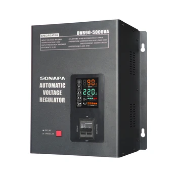 Avr 220 монтиране на стена за дома 5000 va Автоматичен регулатор на напрежение ac стабилизатор за климатик