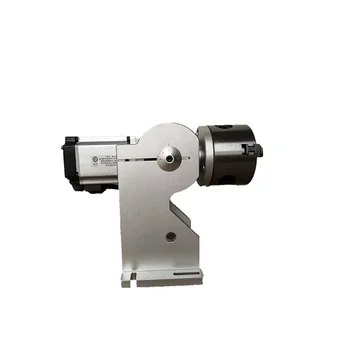 Оптични лазерни маркировочный бюро с въртяща се ос 3-челюстным покровител на 68 мм 80 мм 100 мм