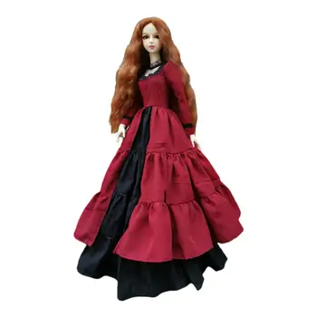 Кукла с възлест тръба на шарнирна връзка 1/3 BJD в красива кукольной дрехи за жени