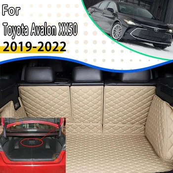 Подложка за Багажник на автомобил Toyota Avalon XX50 2019 2020 2021 2022 Водоустойчив Мат Автомобилни Постелки За Задния Багажник, Тава За Багажника, Килим, Кални Автомобилни Аксесоари