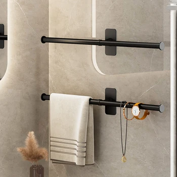 Аксесоари за баня, държач за кърпи, монтиран на стената телевизор, алуминиев държач за душ, закачалка за хавлии, кухненски рафтове за съхранение