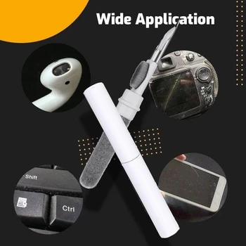 Инструмент за почистване на слушалки Bluetooth за Airpods Pro 3 2 1, здрав калъф за слушалки, комплект за почистване, а шапката-дръжка за Xiaomi Airdots 3Pro