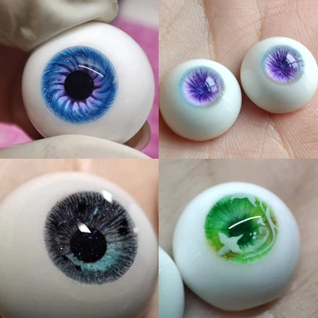 BJD Eyes куклени очи 8 мм-20 мм куклени сладки градиентные гипсови очите за играчки 1/8 1/4 1/6 1/3 SD DD аксесоари за кукли 8 мм-20 мм куклени очи