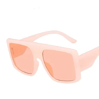 Foxi Pipi Марка 2023, модни поляризирани очила, с квадратно негабаритное огледало за водача с антирефлексно покритие, дамски очила с Uv400, мъжки