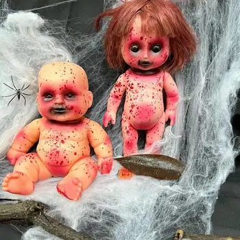 Кукли от Хелоуин, страшен призрак, кукла-бебе, украса, статуята на зомбита, украшения, предмети за украса за Хелоуин