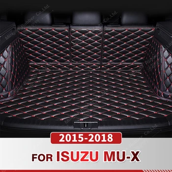 Автоматично Подложка За багажника с пълно покритие За Lsuzu МУ-X SUV 5-Местен 2015-2018 17 16 Автомобилен Подложка За Багажника за Защита на Интериора, Аксесоари